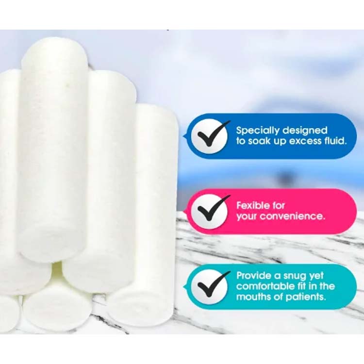 cotton rolls in dentistry